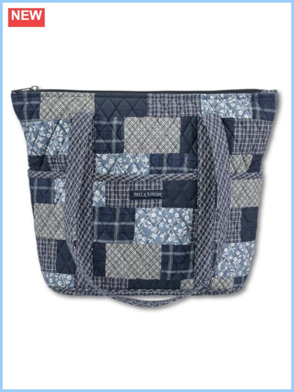 Quilted Cotton Patchwork Shoulder Tote Purse Handbag